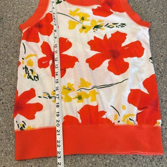 GENE EWING BIS Vintage 1990 Poppy Floral Sleeveless Top & Pants 2 Piece Set - Picture 12 of 12